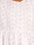 Girl's White Pure Cotton Chikankari Kurta